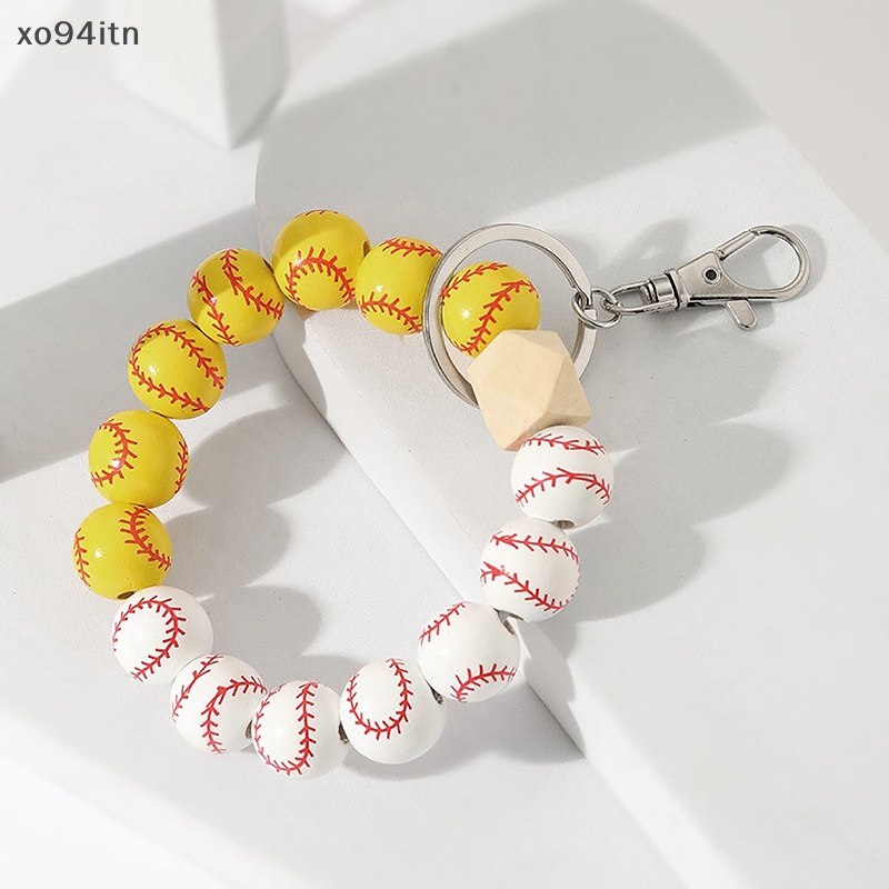 Tn Vòng Tay Chuỗi Hạt Phối Bóng Chày Mềm Mại Trang Trí Túi Xách / Điện Thoại