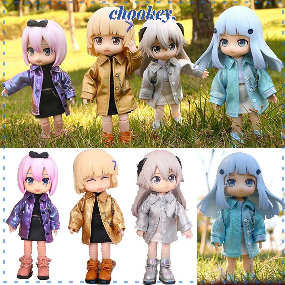 CHOOKEY Bộ Quần Áo Thời Trang Cho Búp Bê Gồm 4 Màu