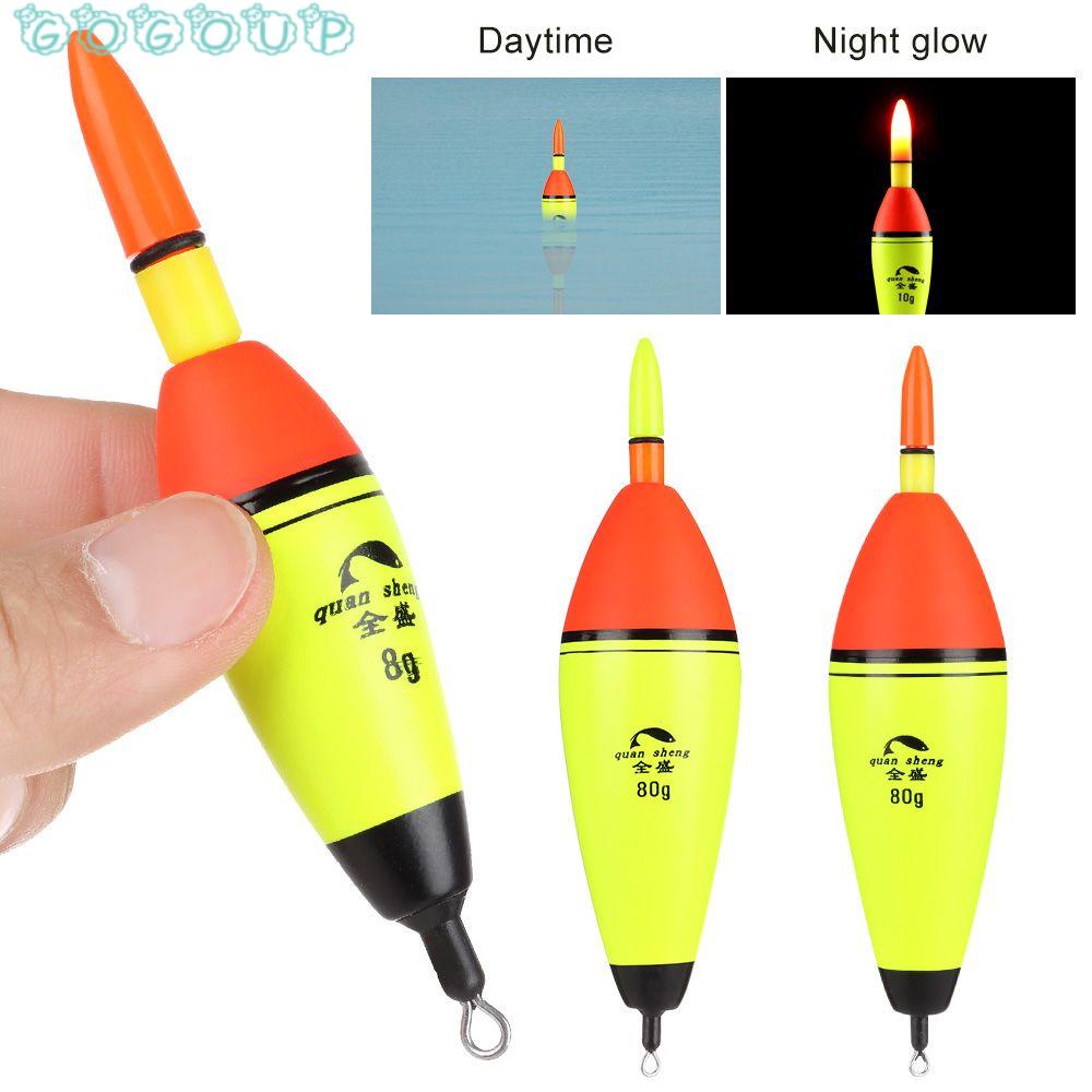 GOGOUP Phao Nổi Câu Cá Ban Đêm Bằng Nhựa Chất Lượng Cao