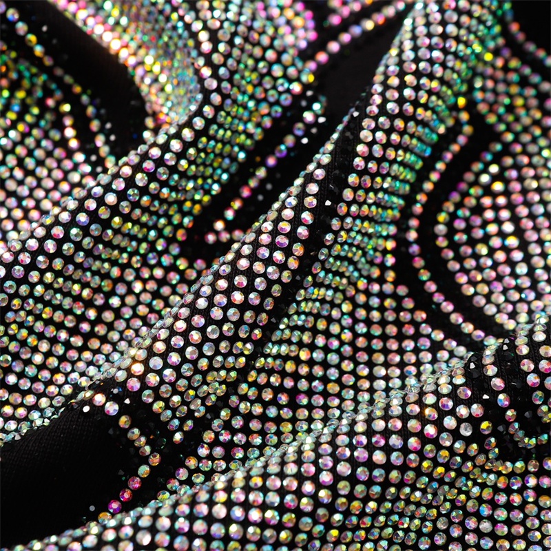 Ch-rome88-áo Thun Tay Ngắn In Họa Tiết Kim Cương Công Nghiệp Nặng Màu Phản Quang