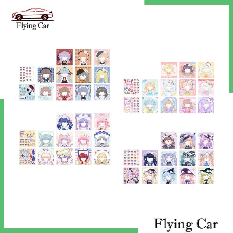 Bộ 4 Sách Dán Hình Mặt Cười Cho Bé Từ 3 Tuổi