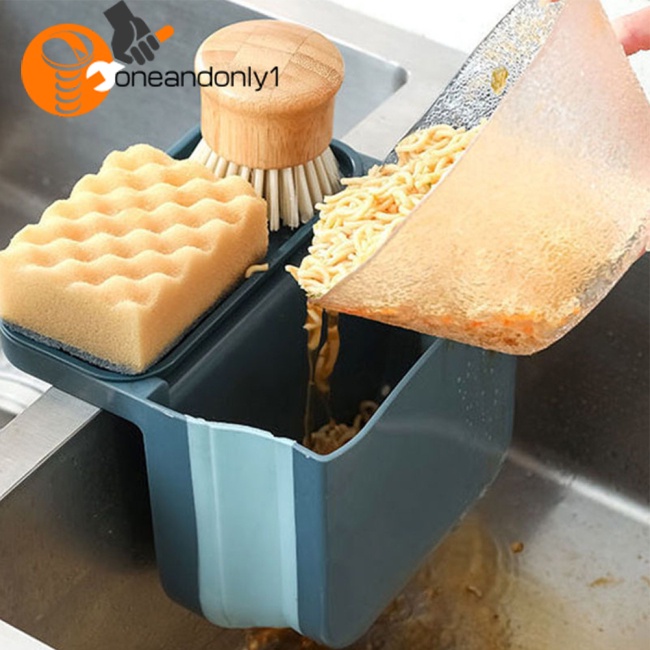 Giá Đỡ Miếng Xốp Rửa Chén Có Thể Gấp Gọn Tiện Dụng