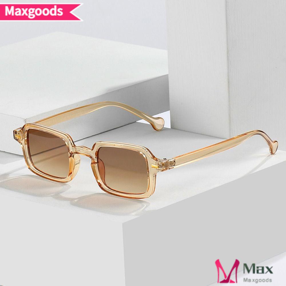 MAXG Kính Mát Vuông Chống Tia UV400 Thời Trang