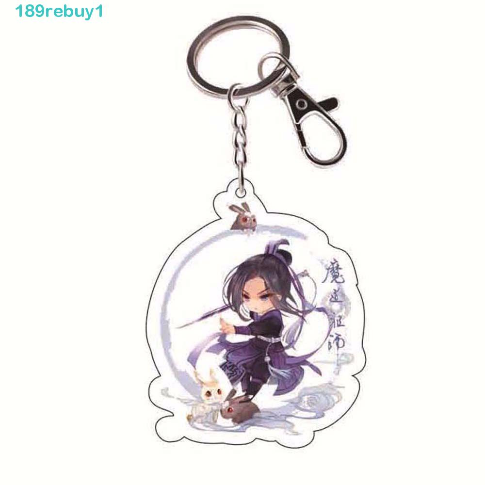 REBUY1 Mo Dao Zu Shi Anime Chen Qing Ling Grandmaster of Demonic Móc Khóa Trang Trí Nội Thất Ô Tô Wei Wuxian