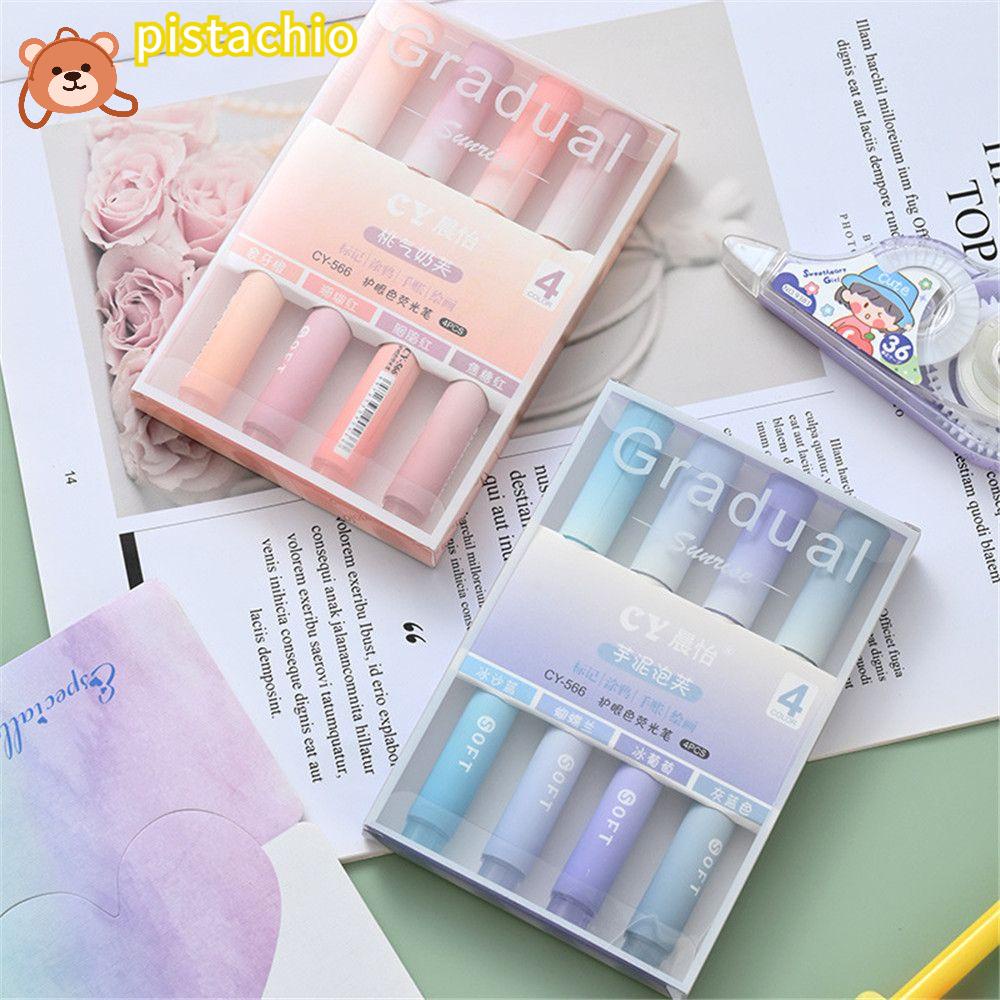 PISTA Bút Đánh Dấu Vẽ Graffiti Màu Sắc Gradient