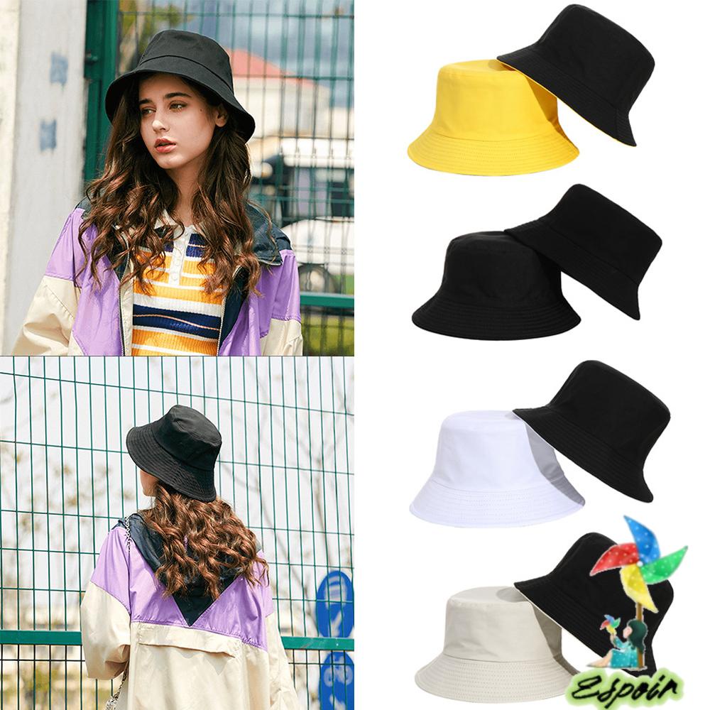 ESPO Nón Tai Bèo Hai Mặt Chống Tia UV Có Thể Gấp Gọn Thời Trang Cho Nam Nữ