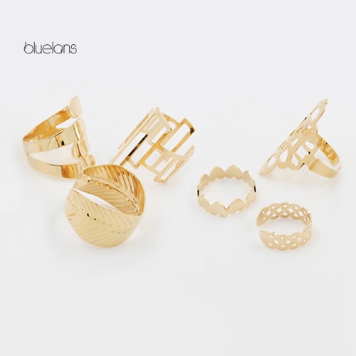 Set 6 Nhẫn Đeo Khớp Ngón Tay Thời Trang Cho Nữ