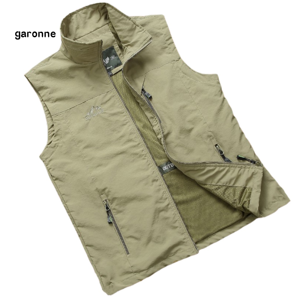 Áo Ghi Lê Không Tay Cổ Bẻ Màu Sắc Trơn Thoáng Khí Siêu Mỏng Dành Cho Nam Giới