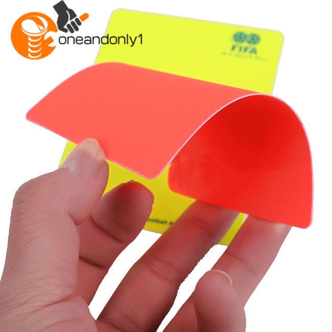 [COD] Thẻ Vàng Đỏ Với Túi Da Đựng Bút Thiết Bị Trọng Tài Thể Thao