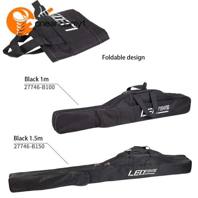 Túi Đựng Cần Câu Cá 420d Bằng Vải Oxford Chống Thấm Nước Có Thể Gấp Gọn Tiện Dụng