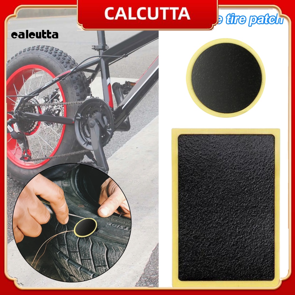 Bộ 6 Miếng Vá Lốp Xe Đạp Bằng Cao Su Không Keo Siêu Chắc