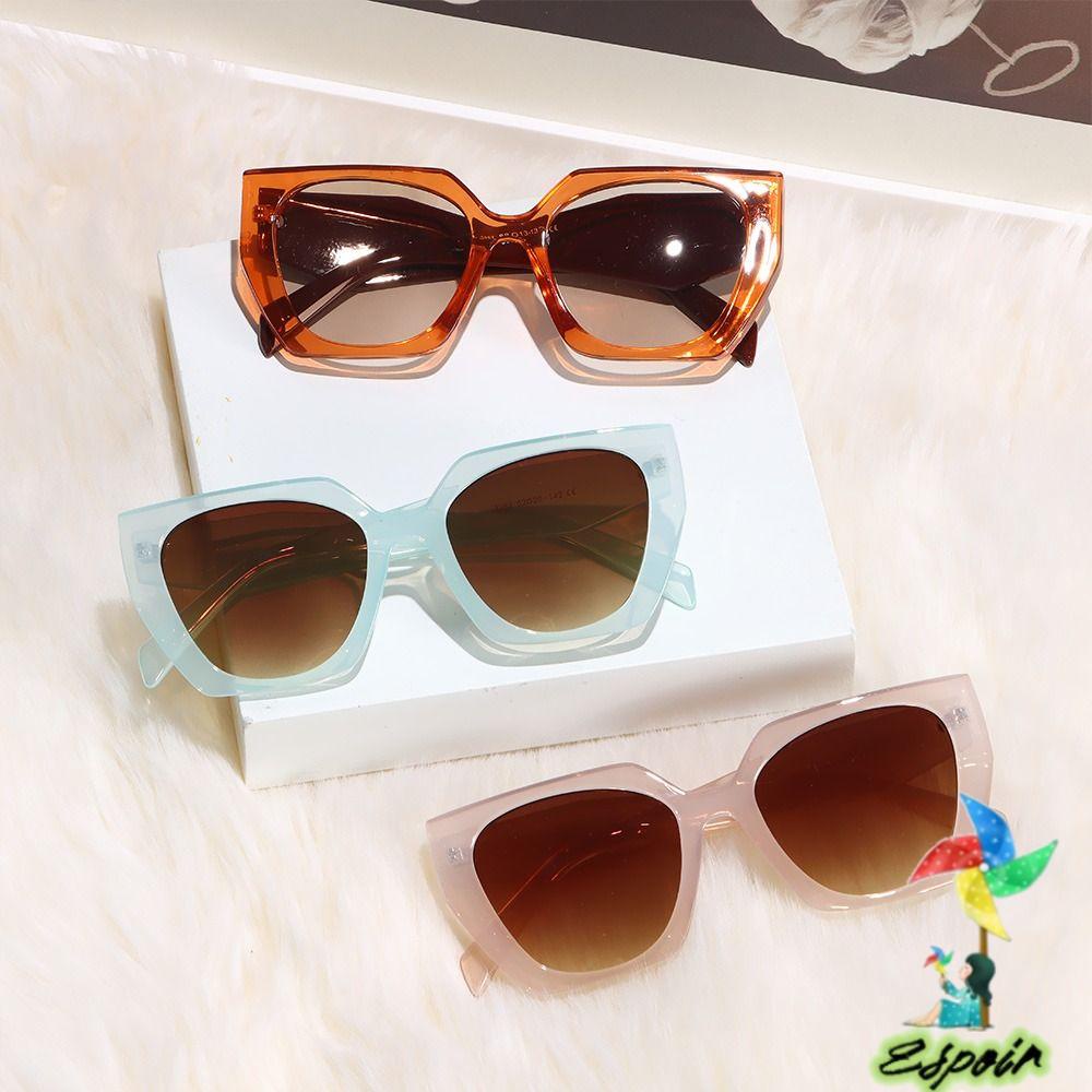 ESPO Kính Mát Oversize Chống Nắng Phong Cách Retro Cho Nam Nữ