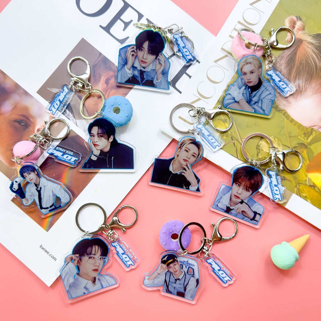 StrayKids Album 5-STAR Keychain Stray Kids FELIX HYUNJIN Pendant
