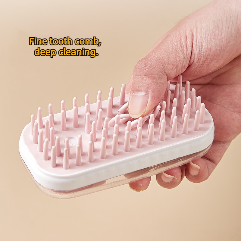Bàn chải tắm Bàn Chải Silicone Massage Tắm Cho Thú Cưng bàn chải tắm chó bàn chải tắm cho chó sữa tắm thú cưng