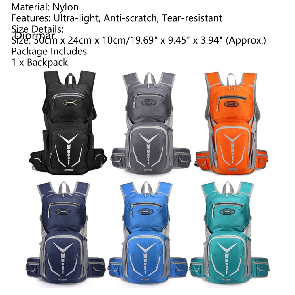 Dio Ba Lô Leo Núi Có Khóa Nhiều Ngăn Chống Trầy Xước Thể Thao Ngoài Trời