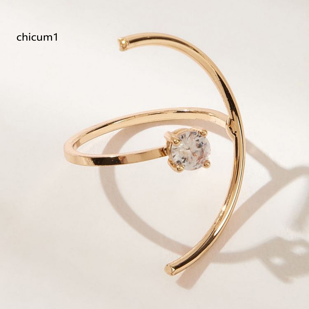 Nhẫn Hở Mạ Điện Có Thể Điều Chỉnh Kích Cỡ Thời Trang Dành Cho Nữ