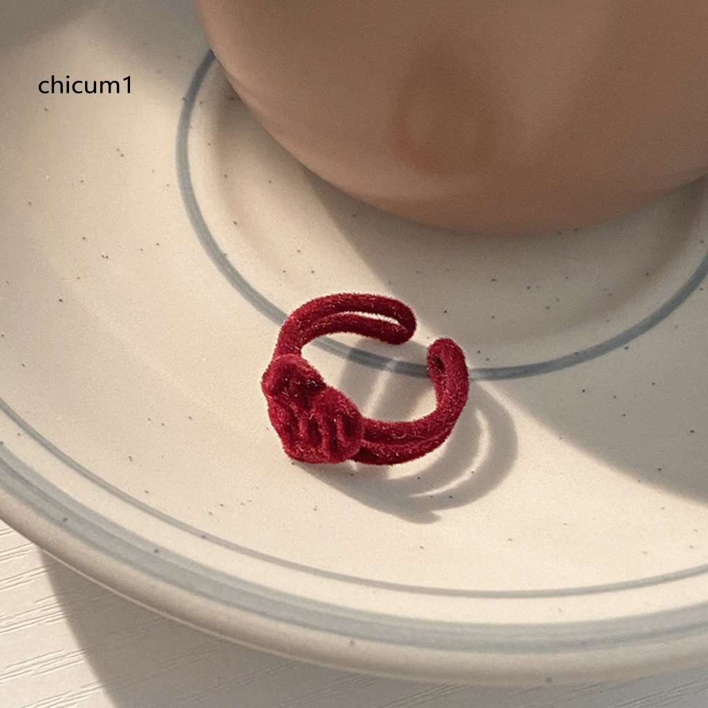 Cc Nhẫn Hở Thiết Kế Độc Đáo Tinh Tế Không Dễ Bị Bẩn Mặc Hàng Ngày Quyến Rũ Vintage Cho Nữ