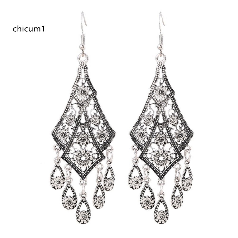 Khuyên Tai Nữ Trang Dáng Dài Tạo Hình Độc Đáo