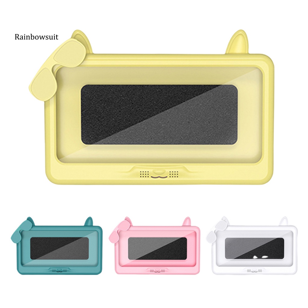 Giá Đỡ Điện Thoại Gắn Tường Chống Nước Chống Sương Mù Tự Dính Hình Tai Mèo Đa Năng Thông Dụng Cho Nhà Tắm / Toilet