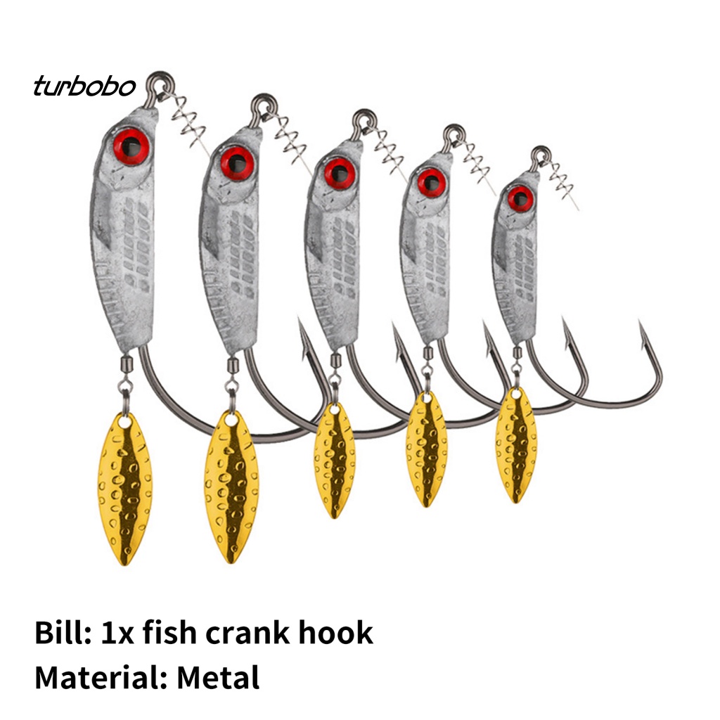 Móc Câu Cá Xoay 360 Độ Bằng Hợp Kim Nhôm Tiện Dụng