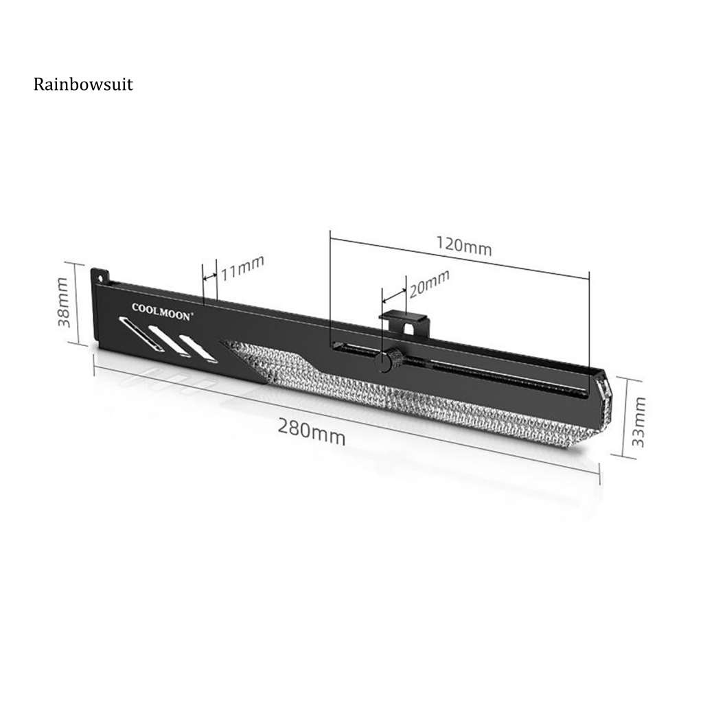 Giá Đỡ Card Đồ Họa GT8 Chịu Tải Lớn 5V ARGB Trang Trí Góc Quay Video GPU Để Bàn