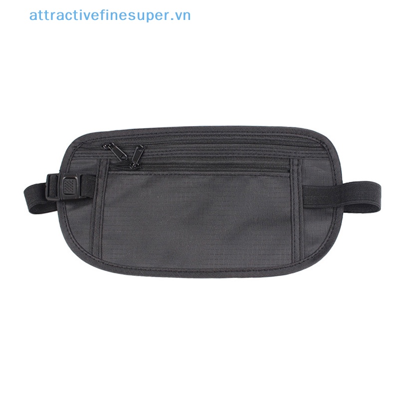 Afs Túi Đeo Thắt Lưng Đựng Tiền / Hộ Chiếu Đa Năng Dùng Khi Đi Du Lịch