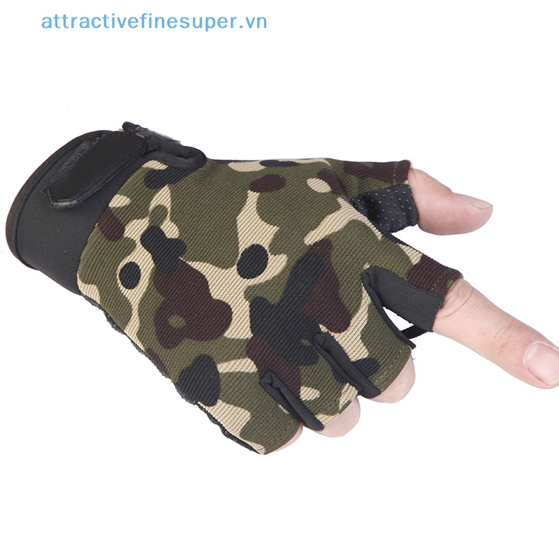 Găng Tay Thể Thao Bằng Silicone Chống Trượt Chống Gió Mùa Hè Cho Nam