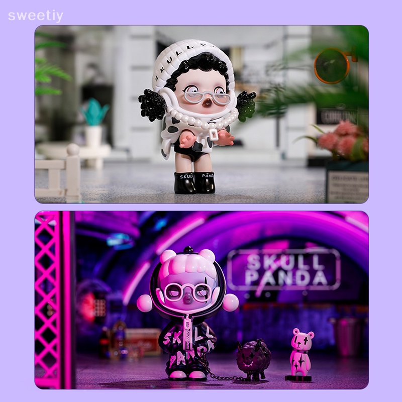 Sweetiy Đồ Chơi Mô Hình Hộp Sọ Gấu Trúc Đáng Yêu Để Bàn Cho Trẻ Em Mới