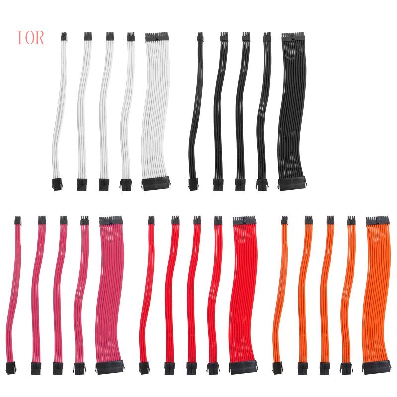 Dây Cáp Kết Nối IOR 24Pin ATX PSU 8P 4 + 4P EPS 2 + 6P 6P PCIE