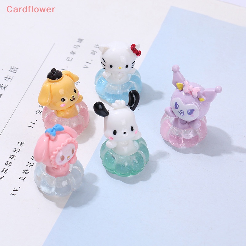 1 Vòng Phao Bơi mini Bằng Nhựa Phát Quang Trang Trí Nhà Búp Bê Mới