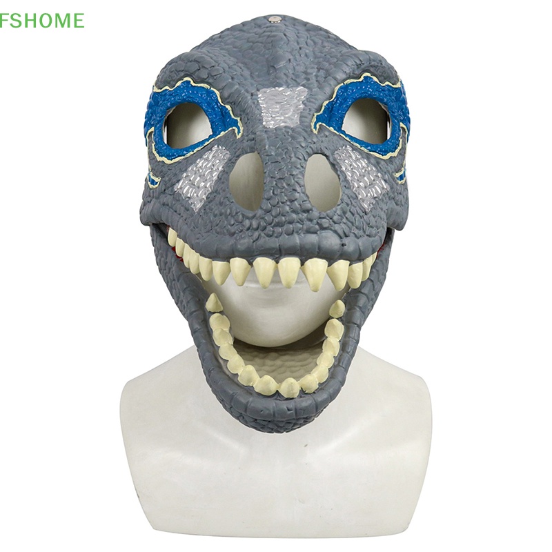 Fshome Mặt Nạ Hóa Trang Halloween Hình Đầu Khủng Long