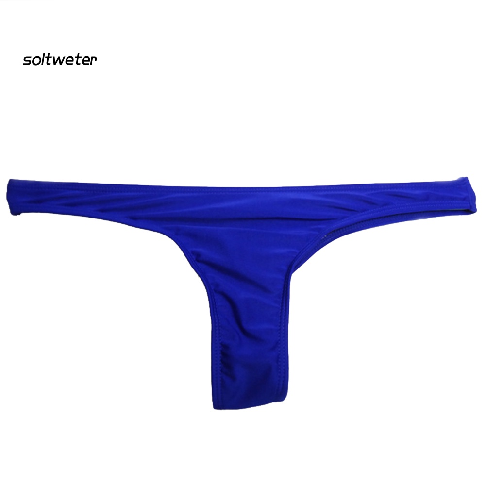 Quần Bikini Màu Sắc Trơn Quyến Rũ Phong Cách Hipster Cho Nữ