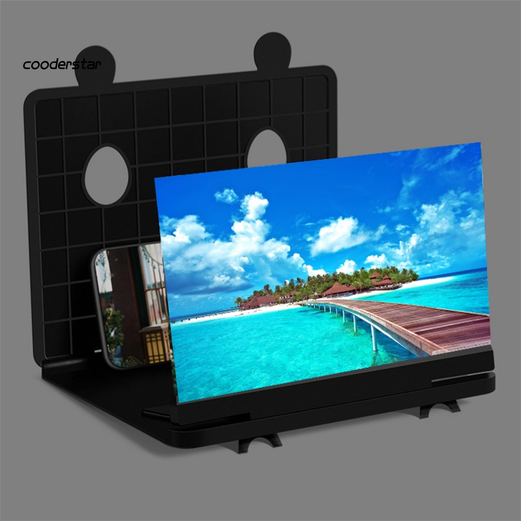 Dụng Cụ Khuếch Đại Màn Hình Điện Thoại / Máy Tính Bảng 10 inch Hình Gấu Trúc Dễ Thương