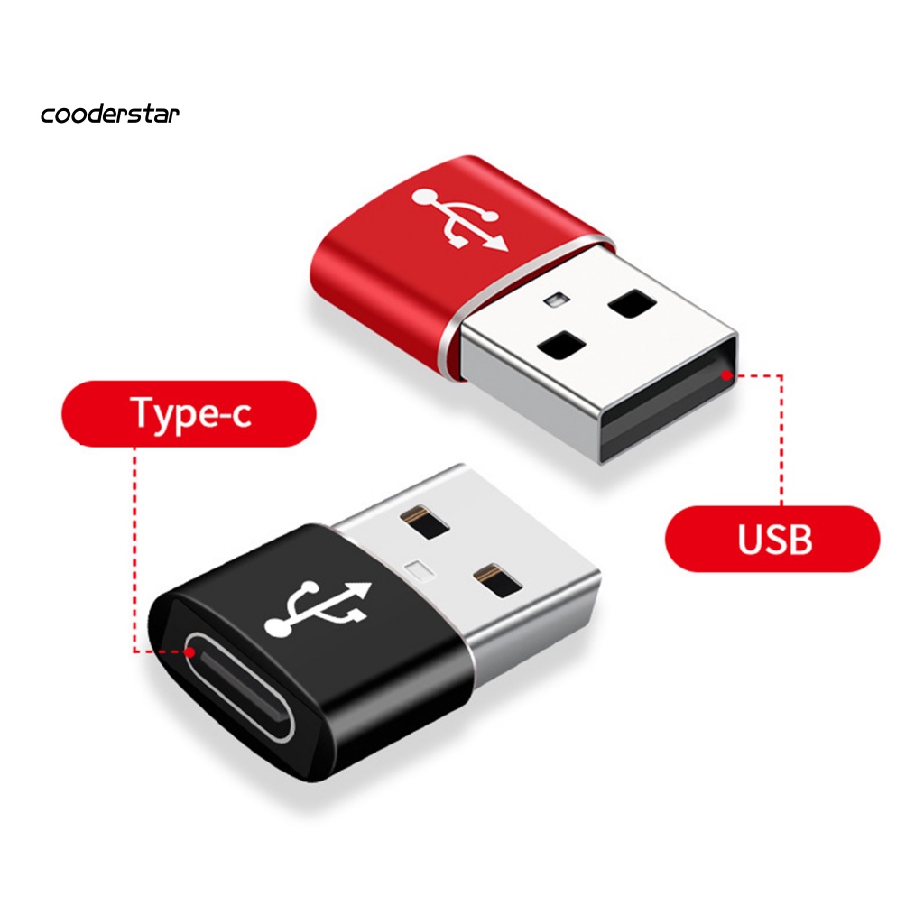Đầu Chuyển Đổi OTG Mini Tốc Độ Cao Từ USB Sang Type-C Cho Điện Thoại Di Động
