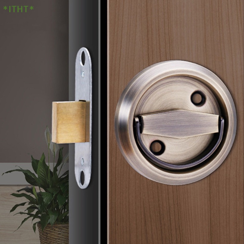 Tay Nắm Cửa Trượt Dạng Vòng Ẩn Tiện Dụng Mới