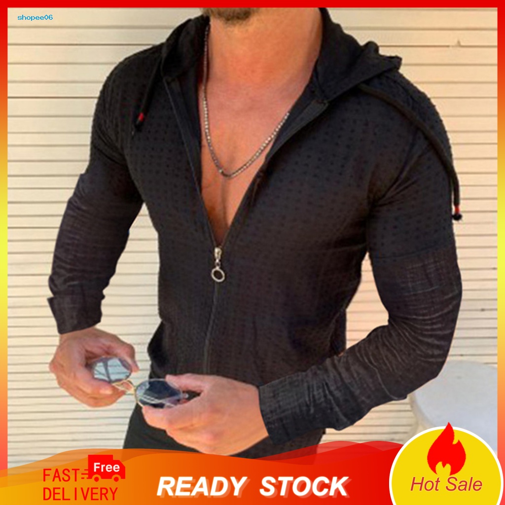 Áo Sơ Mi Tay Dài Kiểu Dây Rút Họa Tiết Sọc Caro Thời Trang Mùa Xuân Cho Nam