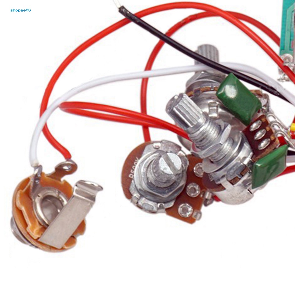 Bộ Dây Mạch Điều Khiển Âm Lượng Bằng Kim Loại Cho Đàn Guitar Điện