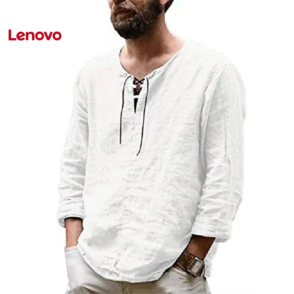 Áo Thun Tay Dài Cổ Tròn Màu Trơn Dáng Rộng In Họa Tiết Hoa Hướng Dương Phối Dây Rút Thời Trang Mùa Hè Cho Nam