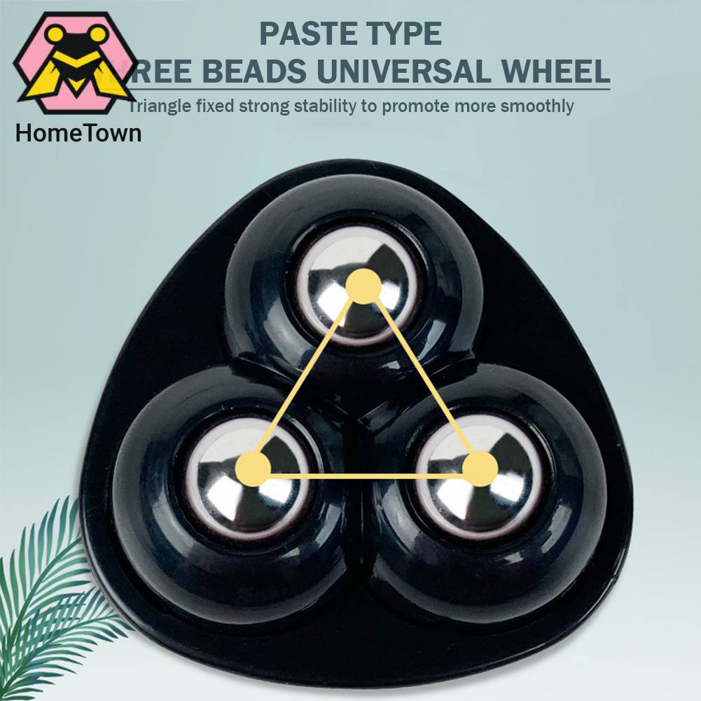 Set 4 Bánh Xe Tự Dính Không Gây Tiếng Ồn Cho Đồ Nội Thất