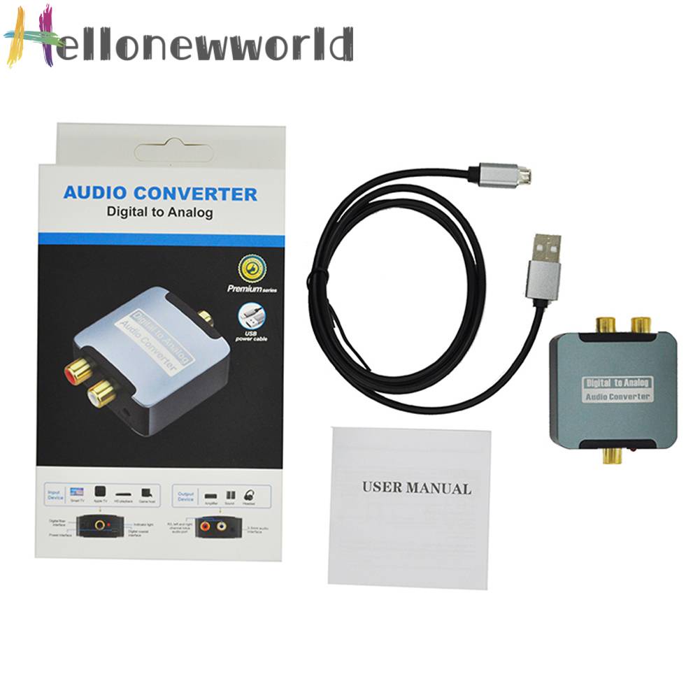 Bộ Chuyển Đổi Âm Thanh Kỹ Thuật Số Sang Analog Chuyên Nghiệp Cho Gia Đình