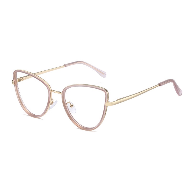 Kính Mắt Mèo Chống Ánh Sáng Xanh Phong Cách Âu Mỹ Thời Trang