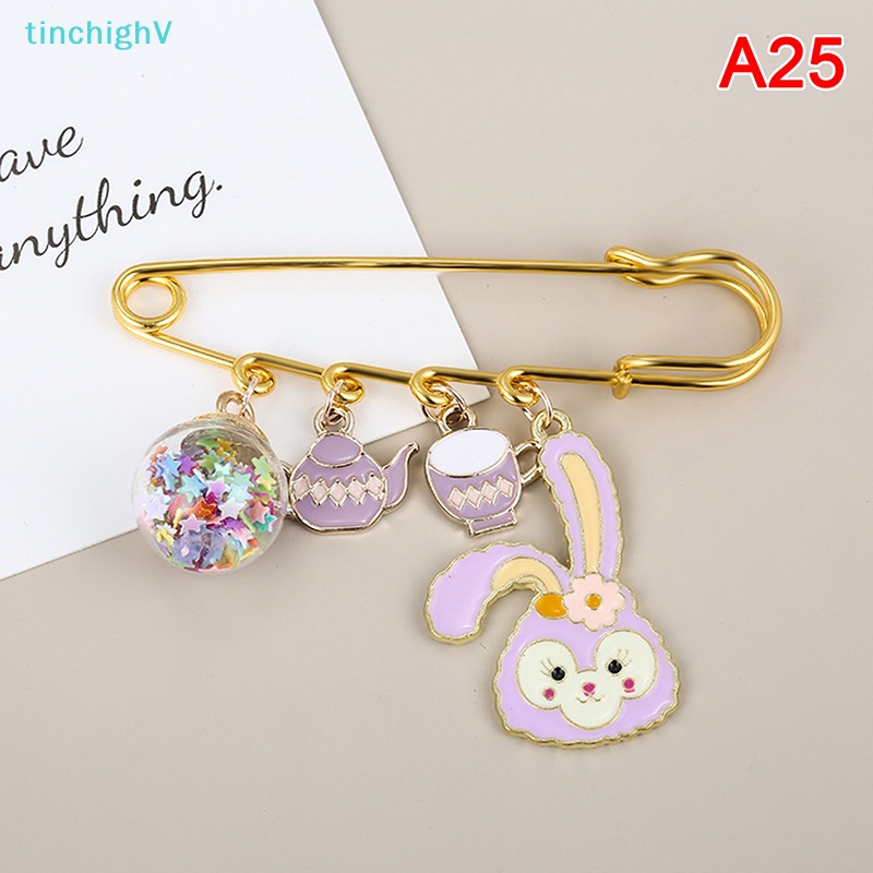 [TinchighV] Ghim Cài Áo Hình Thỏ Alice An Toàn Cho Nữ [Mới]