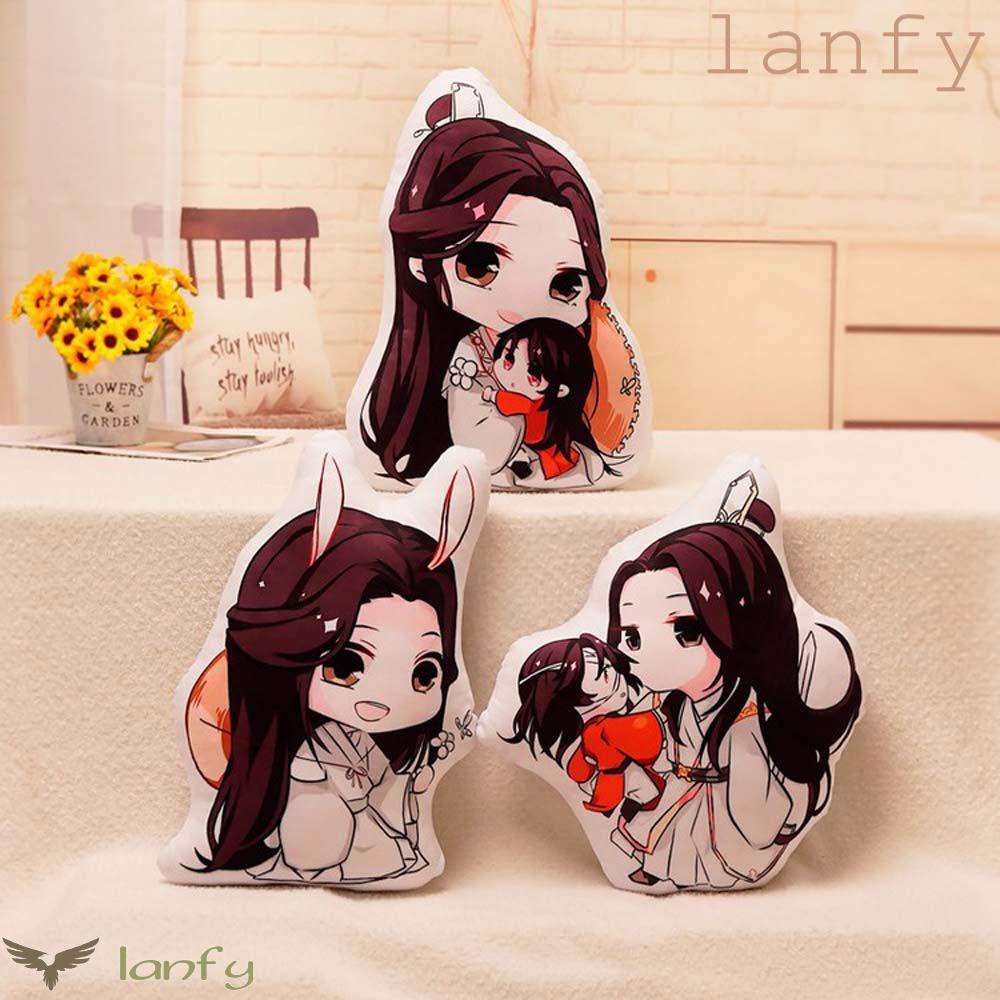 LANFY Thú Nhồi Bông Hình Quan Công 45cm Mềm Mại Đáng Yêu