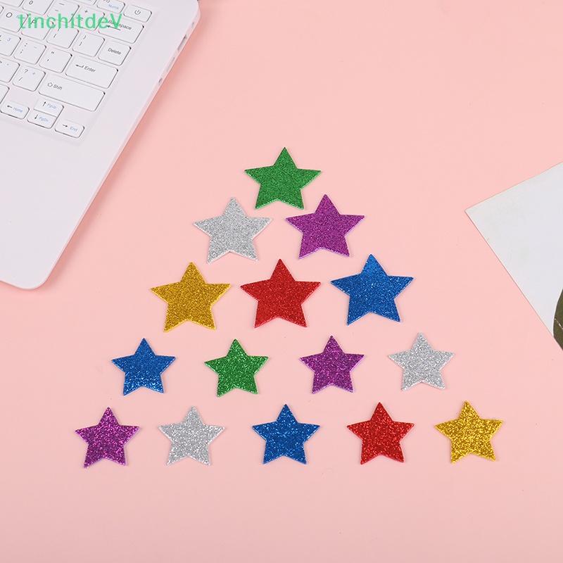 [TinchitdeV] 45 Miếng Dán Xốp Tự Dính Hình Ngôi Sao Lấp Lánh Trang Trí Tiệc Sinh Nhật DIY
