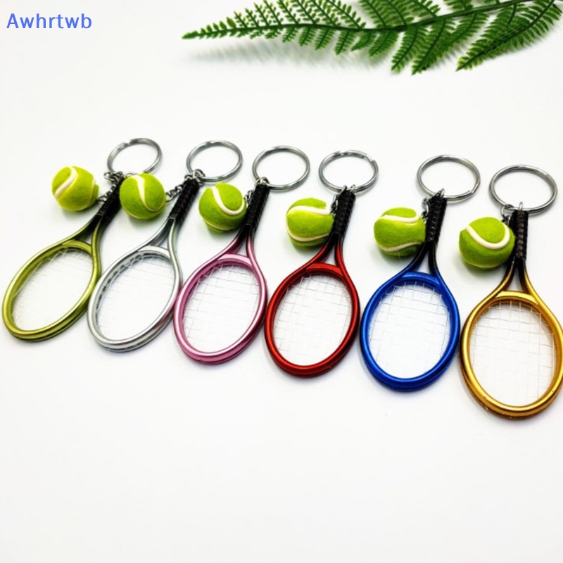 Móc Khóa Hình Vợt Tennis Mini Dễ Thương Mới