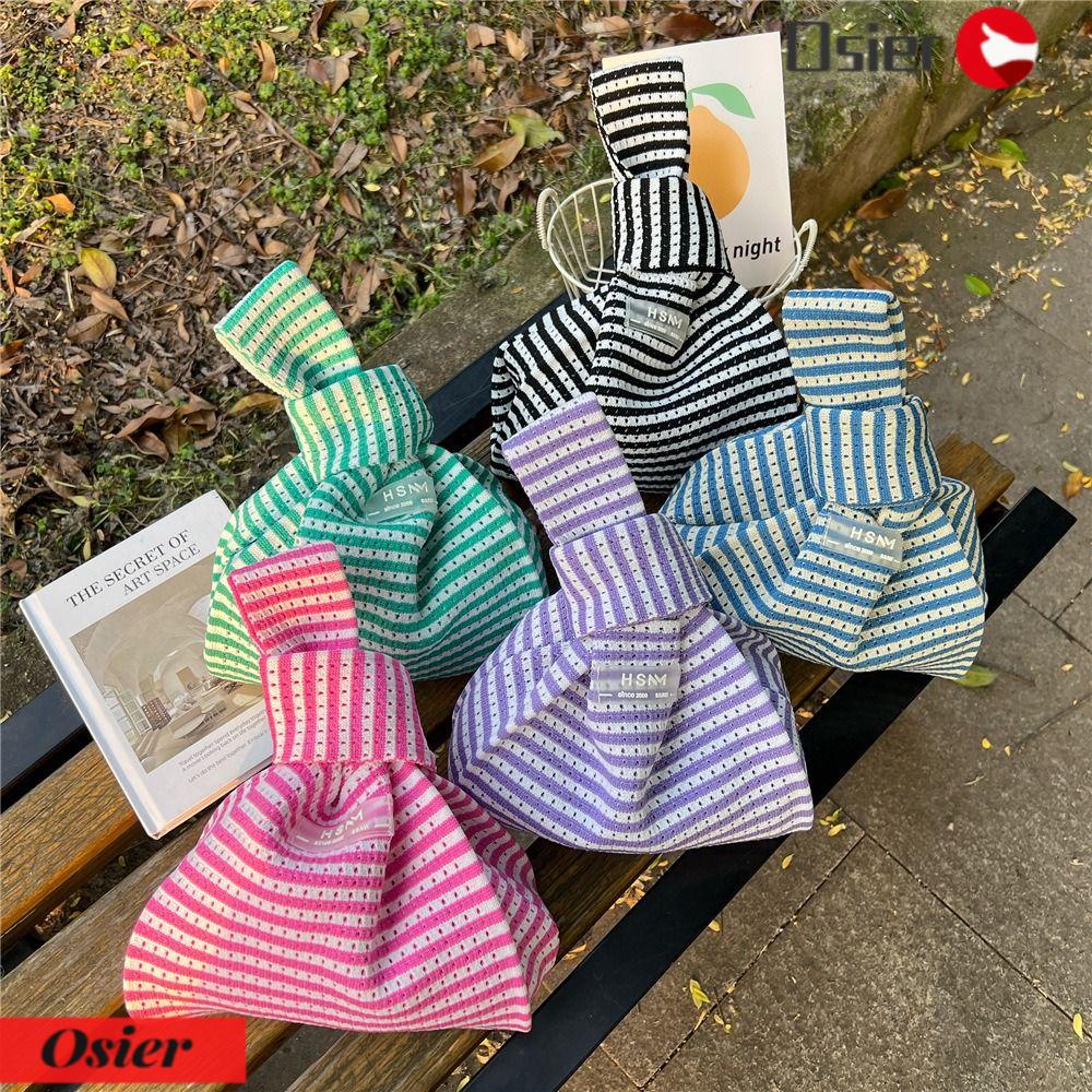 OSIER1 Túi Xách Đan Len Mini Đeo Chéo Thời Trang Cho Nữ