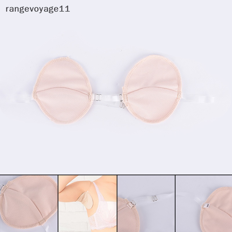 [Rangevoyage] Đệm Thấm Hút Mồ Hôi Dưới Cánh Tay / Vai Có Thể Giặt Được [vn]