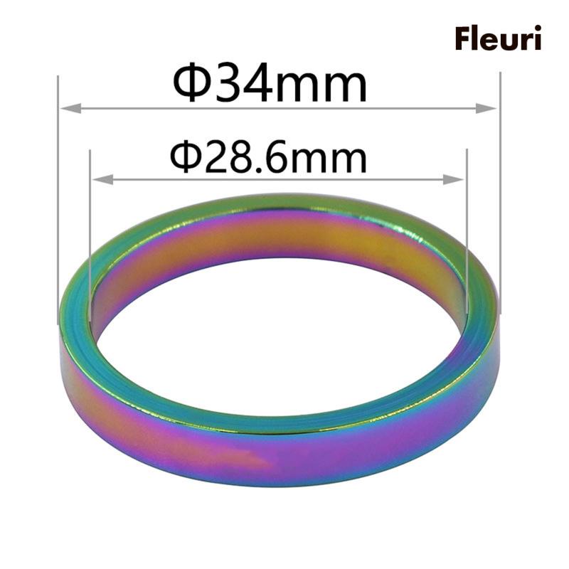 Bộ 6 Vòng Đệm Phuộc Trước 28.6mm Thay Thế Chuyên Dụng Cho Xe Đạp Leo Núi BMX