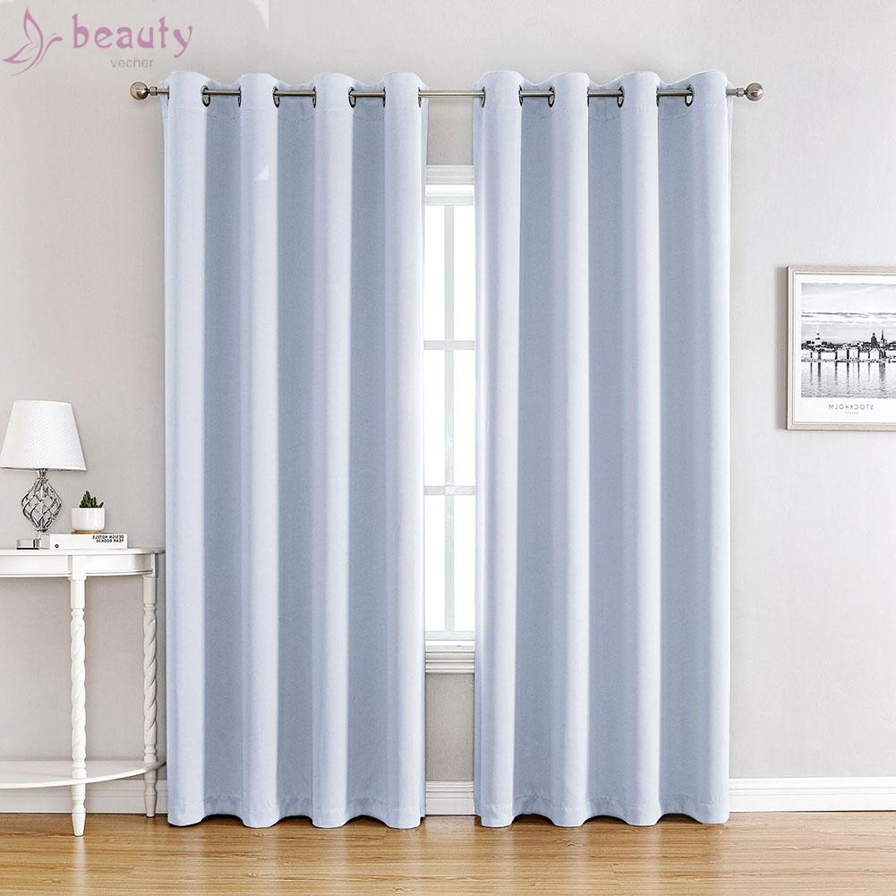 Rèm Cửa Đục Lỗ Chất Liệu Dày Dặn Mềm Mại Tiện Dụng Cho Nhà Bếp