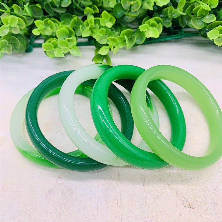 Vòng Tay Ngọc Bích Giả Thời Trang Cho Nữ